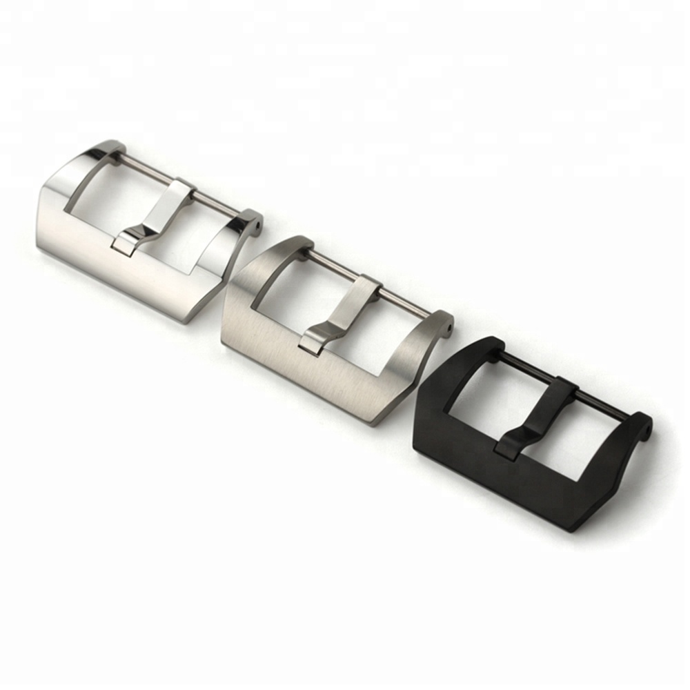20mm 22mm 24mm 26mm Custom Western 316l Stainless Steel Pvd Watch Band Strap Parts Pin Buckle For Panerai Watch